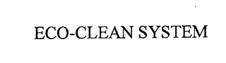 ECO-CLEAN SYSTEM logo