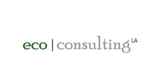 ECO | CONSULTING LA logo