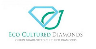 ECO CULTURED DIAMONDS ORIGIN GUARANTEED CULTURED DIAMONDS logo