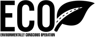 ECO ENVIRONMENTALLY CONSCIOUS OPERATION logo