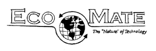 ECO MATE THE "NATURE" OF TECHNOLOGY logo