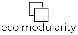 ECO MODULARITY logo