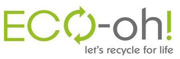 ECO-OH! LET'S RECYCLE FOR LIFE logo