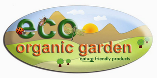 ECO ORGANIC GARDEN NATURE FRIENDLY PRODUCTS logo