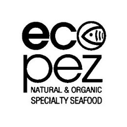 ECO PEZ NATURAL & ORGANIC SPECIALTY SEAFOOD logo