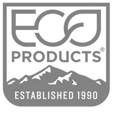ECO PRODUCTS ESTABLISHED 1990 logo