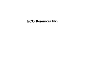 ECO RESOURCES INC. logo