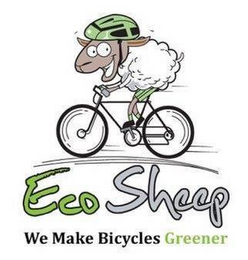 ECO SHEEP WE MAKE BICYCLES GREENER logo