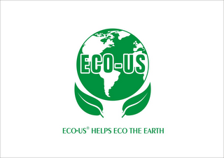 ECO-US ECO-US HELPS ECO THIS EARTH logo