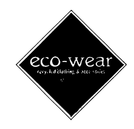 ECO-WEAR RECYCLED CLOTHING & ACCESSORIES logo