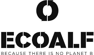 ECOALF BECAUSE THERE IS NO PLANET B logo