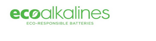ECOALKALINES ECO-RESPONSIBLE BATTERIES logo