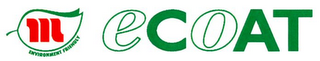 ECOAT M ENVIRONMENT FRIENDLY logo