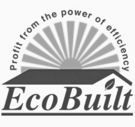 ECOBUILT PROFIT FROM THE POWER OF EFFICIENCY logo