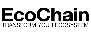 ECOCHAIN TRANSFORM YOUR ECOSYSTEM logo