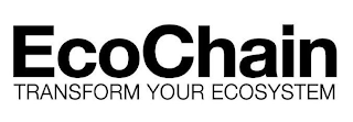 ECOCHAIN TRANSFORM YOUR ECOSYSTEM logo