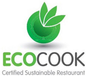 ECOCOOK CERTIFIED SUSTAINABLE RESTAURANT logo