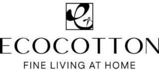 ECOCOTTON FINE LIVING AT HOME logo
