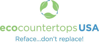 ECOCOUNTERTOPS USA REFACE...DON'T REPLACE! logo
