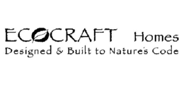 ECOCRAFT HOMES DESIGNED & BUILT TO NATURE'S CODE logo