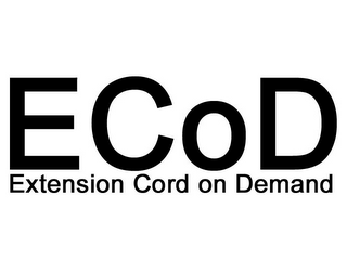 ECOD EXTENSION CORD ON DEMAND logo