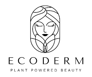 ECODERM PLANT POWERED BEAUTY logo