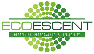 ECOESCENT REDEFINING PERFORMANCE & RELIABILITY logo