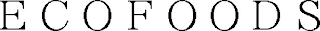 ECOFOODS logo
