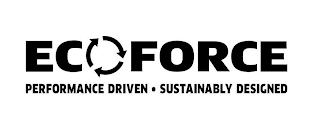 ECOFORCE PERFORMANCE DRIVEN · SUSTAINABLY DESIGNED logo