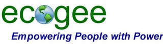 ECOGEE EMPOWERING PEOPLE WITH POWER logo