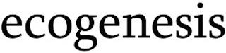 ECOGENESIS logo