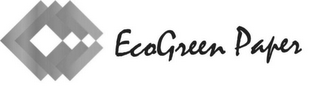 ECOGREEN PAPER logo