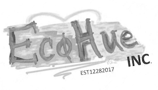 ECOHUE INC. EST12282017 logo