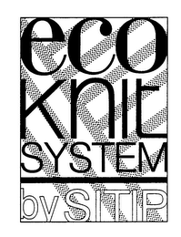 ECOKNIT SYSTEM BY SITIP logo