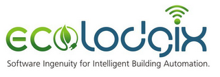 ECOLODGIX SOFTWARE INGENUITY FOR INTELLIGENT BUILDING AUTOMATION. logo