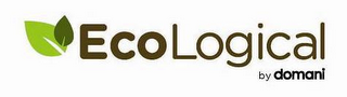 ECOLOGICAL BY DOMANI logo