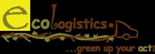 ECOLOGISTICS...GREEN UP YOUR ACT! logo