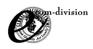 ECOM-DIVISION GLOBAL IMAGING SYSTEMS THINK GLOBALLY ACT LOCALLY logo