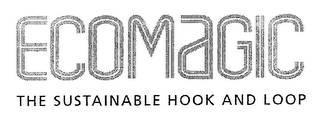 ECOMAGIC THE SUSTAINABLE HOOK AND LOOP logo