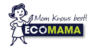 ECOMAMA MOM KNOWS BEST! logo