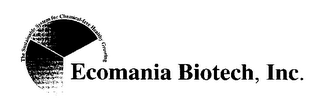 ECOMANIA BIOTECH, INC. THE SUSTAINABLE SYSTEM FOR CHEMICAL-FREE HEALTHY GROWING logo
