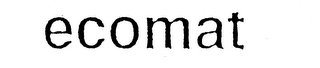ECOMAT logo