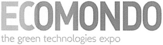 ECOMONDO THE GREEN TECHNOLOGIES EXPO logo
