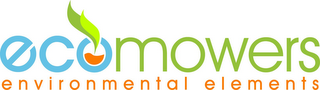 ECOMOWERS ENVIRONMENTAL ELEMENTS logo
