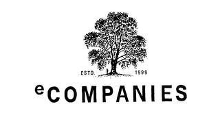 ECOMPANIES ESTD. 1999 logo