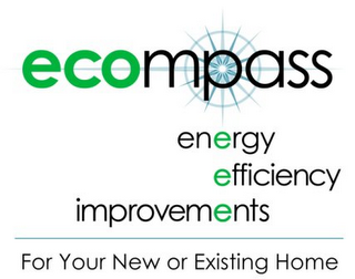 ECOMPASS ENERGY EFFICIENCY IMPROVEMENTS FOR YOUR NEW OR EXISTING HOME logo
