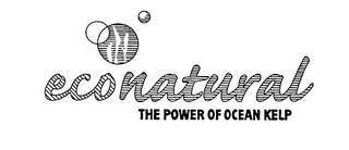 ECONATURAL THE POWER OF OCEAN KELP logo