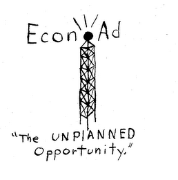 ECONO AD "THE UNPLANNED OPPORTUNITY." logo