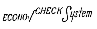 ECONO CHECK SYSTEM logo