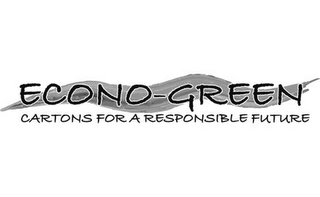 ECONO-GREEN CARTONS FOR A RESPONSIBLE FUTURE logo
